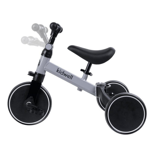 The PICO 3in1 bike is a perfect way for kids to learn how to ride a bike independently. With its ride-on, balance bike, and tricycle features, your child can easily acquire new skills. For more stability, unfold the rear wheels and your child can confidently start their ride by pushing with their legs, improving motor coordination. To learn how to balance on two wheels, simply fold the rear wheels into one wide wheel. And for a tricycle, unfold the rear wheels and attach the pedals.