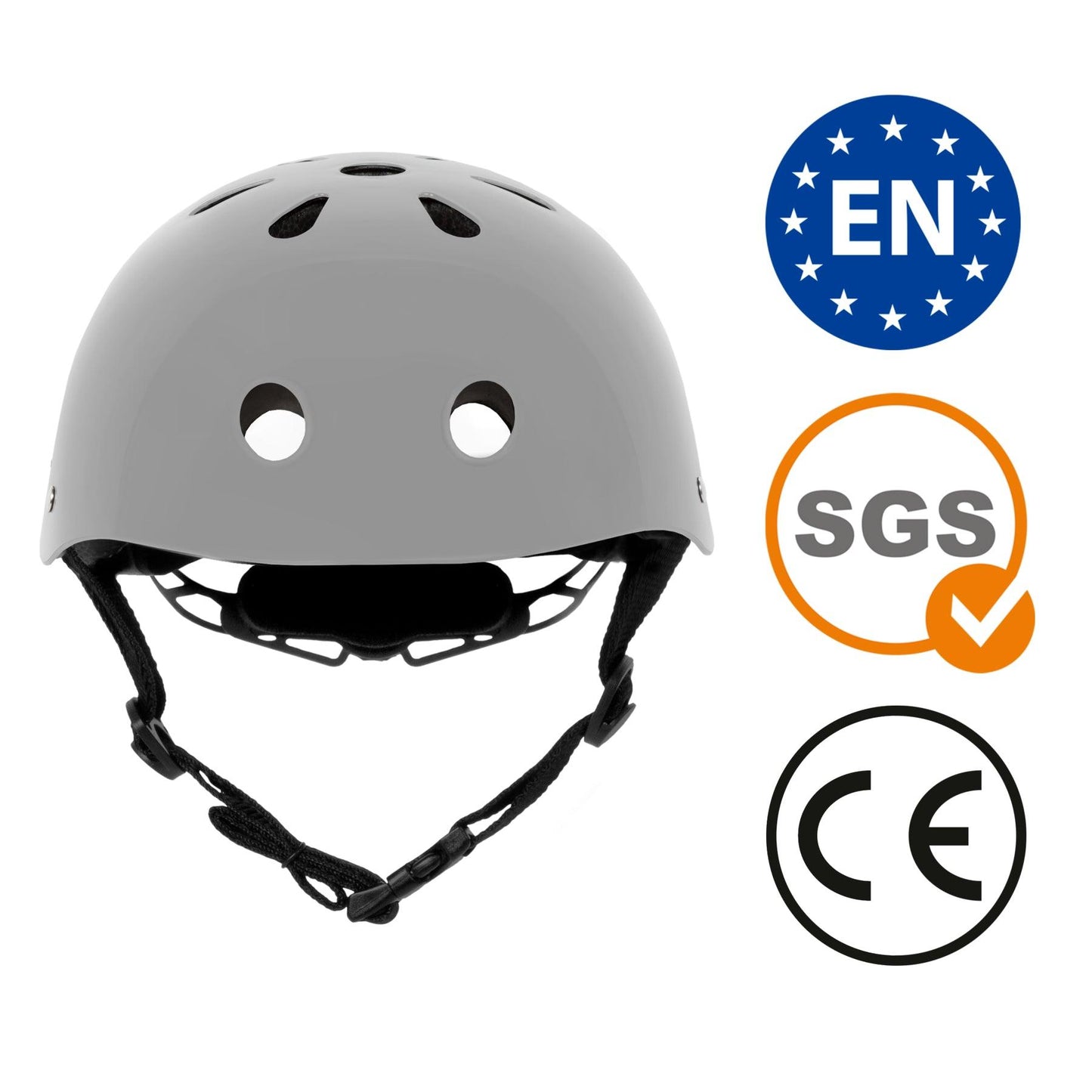Children protective helmet for bike, roller skate & scooter. Ensure your child safety with the ORIX II helmet. Appearance will encourage children to wear it. Prioritize comfort by equipping your kid with ORIX II helmet. Durable polypropylene shell. Circumference adjustment system with a knob will allow you to better fit the helmet. Adjustable strap with a durable buckle ensures solid & stable use. The straps are made of soft material & do not irritate the child's skin.