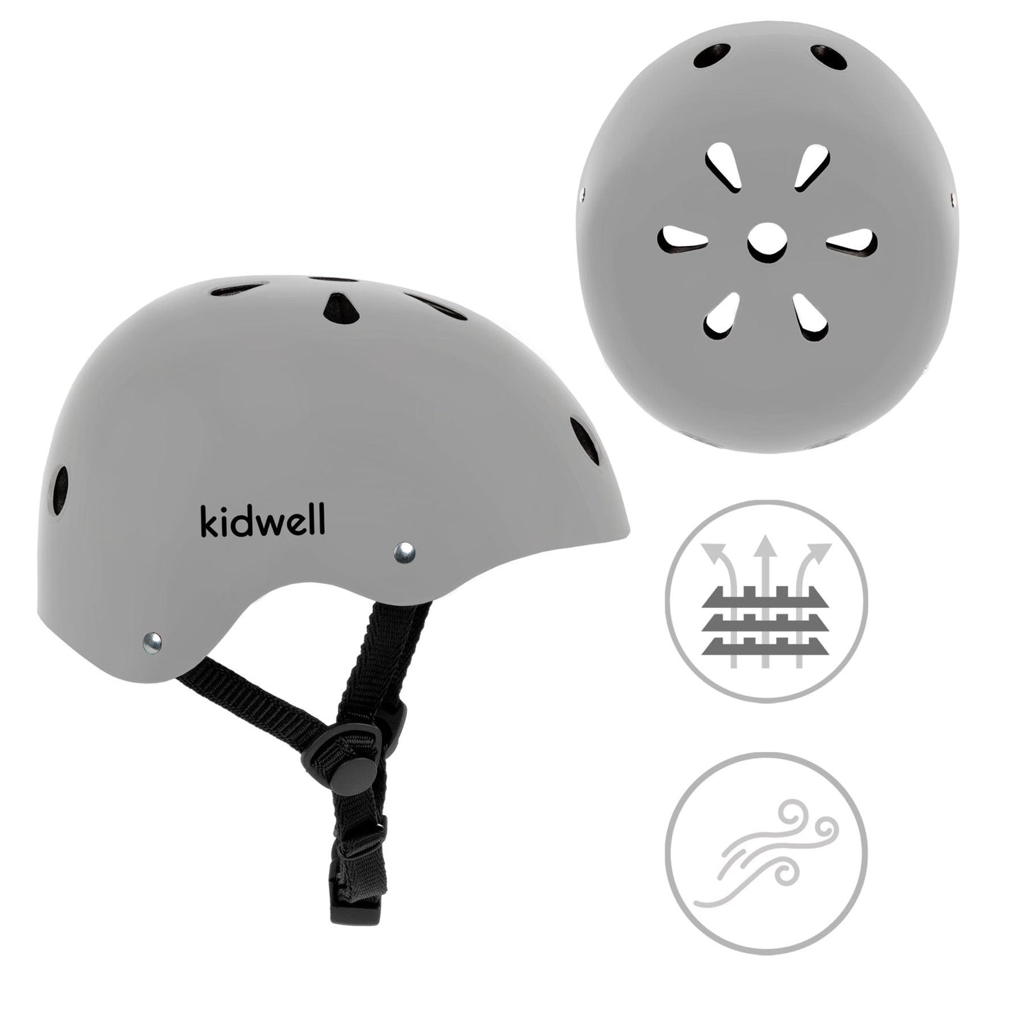 Children protective helmet for bike, roller skate & scooter. Ensure your child safety with the ORIX II helmet. Appearance will encourage children to wear it. Prioritize comfort by equipping your kid with ORIX II helmet. Durable polypropylene shell. Circumference adjustment system with a knob will allow you to better fit the helmet. Adjustable strap with a durable buckle ensures solid & stable use. The straps are made of soft material & do not irritate the child's skin.