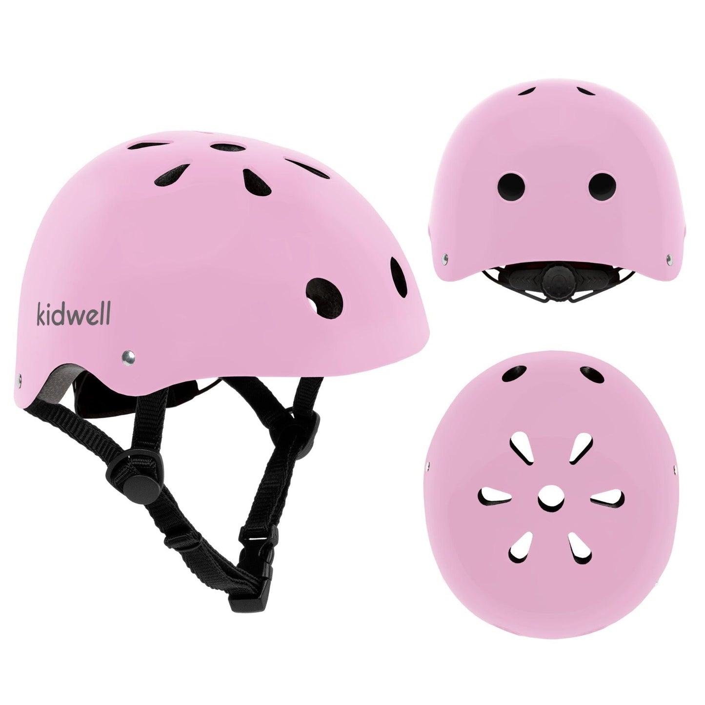 Children protective helmet for bike, roller skate & scooter. Ensure your child safety with the ORIX II helmet. Appearance will encourage children to wear it. Prioritize comfort by equipping your kid with ORIX II helmet. Durable polypropylene shell. Circumference adjustment system with a knob will allow you to better fit the helmet. Adjustable strap with a durable buckle ensures solid & stable use. The straps are made of soft material & do not irritate the child's skin.