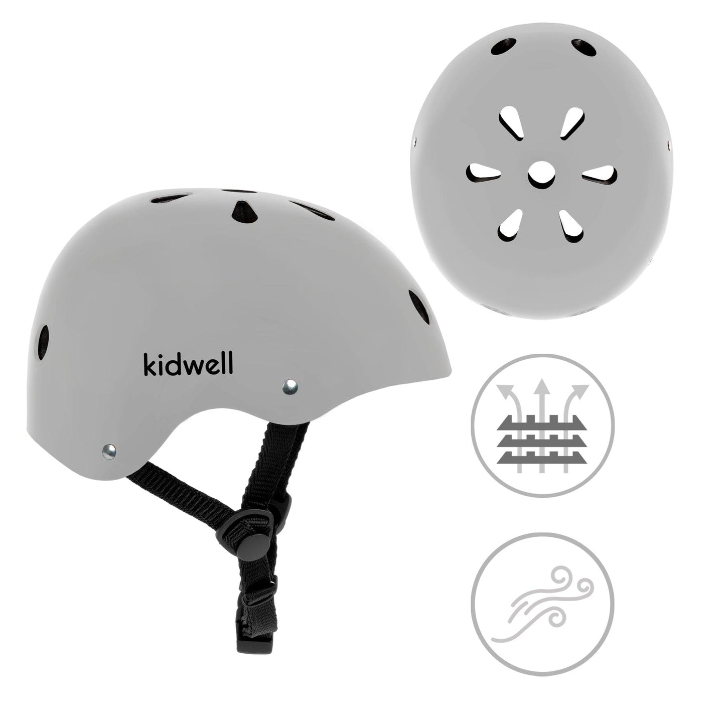 Children protective helmet for bike, roller skate & scooter. Ensure your child safety with the ORIX II helmet. Appearance will encourage children to wear it. Prioritize comfort by equipping your kid with ORIX II helmet. Durable polypropylene shell. Circumference adjustment system with a knob will allow you to better fit the helmet. Adjustable strap with a durable buckle ensures solid & stable use. The straps are made of soft material & do not irritate the child's skin.