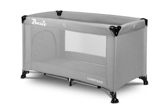 Perfect product for parents who seek a lightweight (weighs less than 9 kg!), portable travel cot, that will serve well on the road and at home. Its simple, yet sturdy construction guarantees safe usage and reliability. Unique design and a great price are features that will appeal to each and every parent. The BASIC travel cot comes equipped with a mattress and a handy carrier bag.