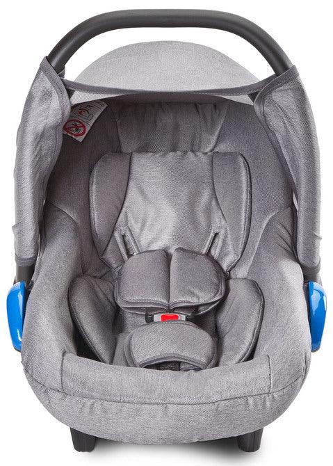 The Musca car seat is a perfect complementation of our Camini travel systems. Lightweight and can be easily installed in the car or on the stroller frame. Whenever you need to make a trip with your child, a car seat/stroller frame combo is the best option for you and your child. The Musca car seat can be used through your baby’s first year of life (until exceeding 10 kg of weight). You will always transport your child rearward-facing which is the safest option. Complies with the European norm ECE R44/04.