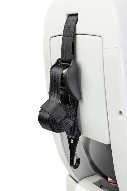 The Yoga car seat has been designed to accompany your child on journeys from birth to around 4 years. Weight categories 0-36 kg (groups 0+, I, II, III). It has 4 levels of seat inclination adjustment. The location of the center of gravity allows for a smooth and quick change of the seat inclination when the little traveler falls asleep. Yoga also has a TopTether belt and ISOFIX attachments that are released automatically using a lever mounted under the seat.