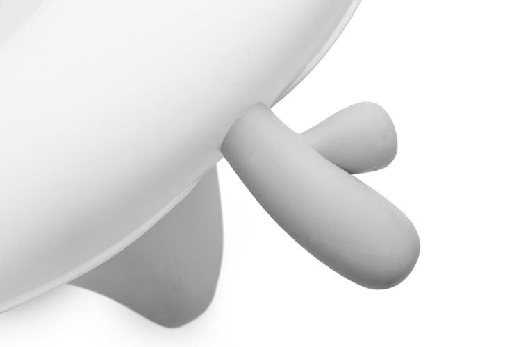Foldable bathtub for small bathrooms and travels.It folds flat which makes it possible to save a lot of space in the apartment or a car. The bathtub has a classic shape and is decorated with cute deer horns. It can be used from the first days of baby’s life until he/she is ready for a bath in a traditional bath tub. It is made of durable and skin-friendly material. Additionally, the legs of the bathtub are equipped with anti-slip pads which prevent sliding and a blockade against self-folding.