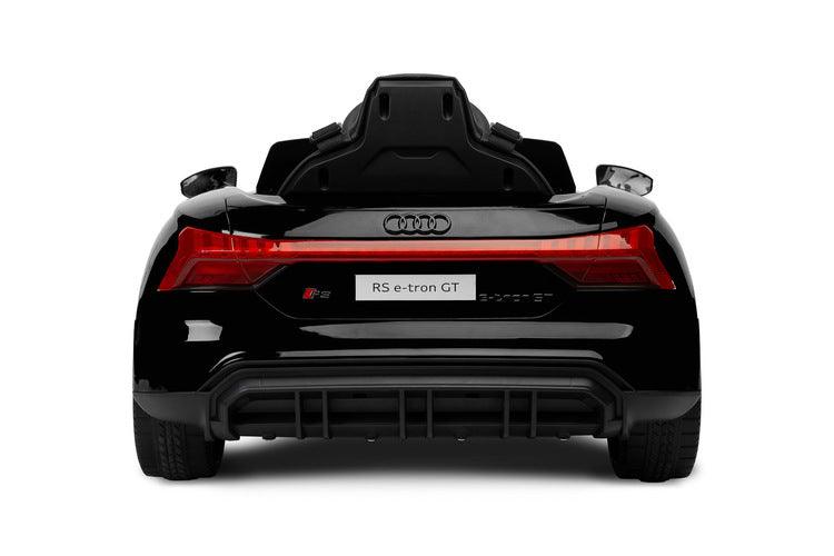 The Audi RS E-Tron GT from Toyz is a unique battery-powered vehicle for children. The design elements of the "adult" model were faithfully reproduced. The V-shaped rear beam of lights, the X-shaped headlamps and the entire body with the dynamic proportions of the GT inspired by sporty dynamics are noteworthy. As befits a real Audi sports car, it has a 4-wheel drive. Comfort and safety of play are ensured by: shock absorbers, EVA foam wheels, eco-leather seat, 3-point belts, slow start and automatic brake.