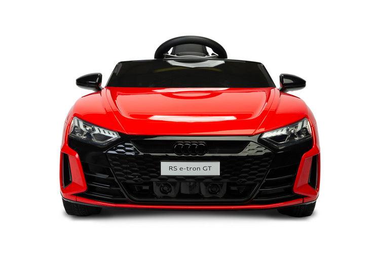 The Audi RS E-Tron GT from Toyz is a unique battery-powered vehicle for children. The design elements of the "adult" model were faithfully reproduced. The V-shaped rear beam of lights, the X-shaped headlamps and the entire body with the dynamic proportions of the GT inspired by sporty dynamics are noteworthy. As befits a real Audi sports car, it has a 4-wheel drive. Comfort and safety of play are ensured by: shock absorbers, EVA foam wheels, eco-leather seat, 3-point belts, slow start and automatic brake.