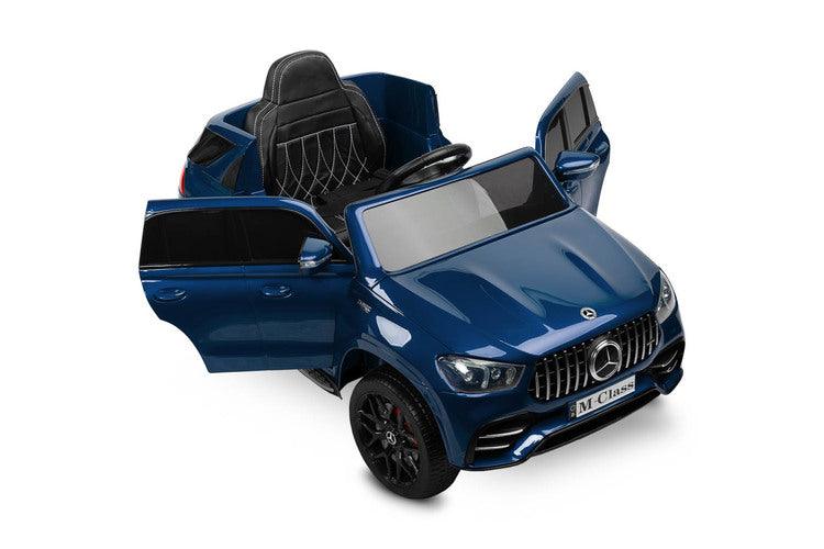 Mercedes W166 is a battery car licensed by Mercedes faithfully reflecting M-class SUVs. LED front and rear lights, eco-leather seat, rear shock absorbers and a unique color make small drivers feel like in a real premium car. Additional fun is added by the 4x4 drive with very powerful 40W engines and EVA foam wheels. Taking care of safe fun, the car is equipped with a lap seat belt, free start and automatic brake. Parents will appreciate the remote control and wheels for easy portability.
