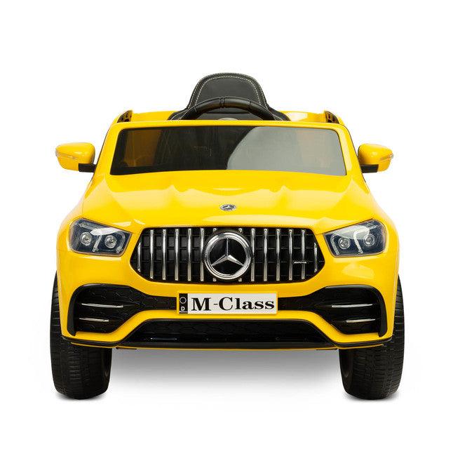 Mercedes W166 is a battery car licensed by Mercedes faithfully reflecting M-class SUVs. LED front and rear lights, eco-leather seat, rear shock absorbers and a unique color make small drivers feel like in a real premium car. Additional fun is added by the 4x4 drive with very powerful 40W engines and EVA foam wheels. Taking care of safe fun, the car is equipped with a lap seat belt, free start and automatic brake. Parents will appreciate the remote control and wheels for easy portability.