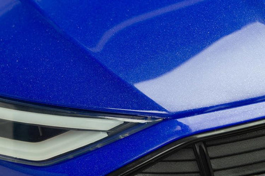 Audi E-tron Sportback is a Toyz licensed battery car that combines elegant design with the dynamism of an electric drive. Modern narrow mirrors and a combined rear light beam. The inner strength of the E-tron Sportback is the all-wheel drive with 45 W motors. They are powered by a 7 Ah battery. Comfort and safety of play are ensured by rear shock absorbers, EVA foam wheels, eco-leather seat, 3-point belts, slow start, two speed modes and an automatic brake.