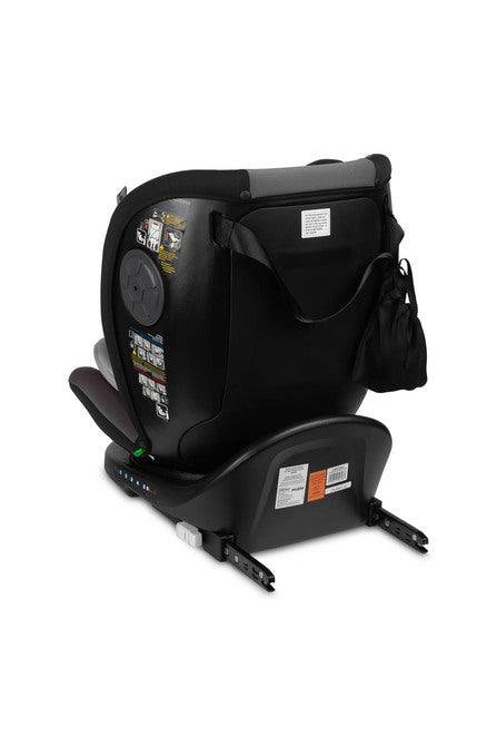 Mokki I-SIZE is a refreshed version of the Caretero car seat. Mokki is intended for children with a height of 40 cm to 150 cm, which means that it can accompany the child from the first moments of life. Mokki meets the i-Size approval standards, guaranteeing the highest standard of travel safety. The seat is equipped with a mechanism that allows the seat to be rotated 360 degrees, which makes placing the child in the seat easier. The ergonomic insert ensures comfort and convenience while traveling.