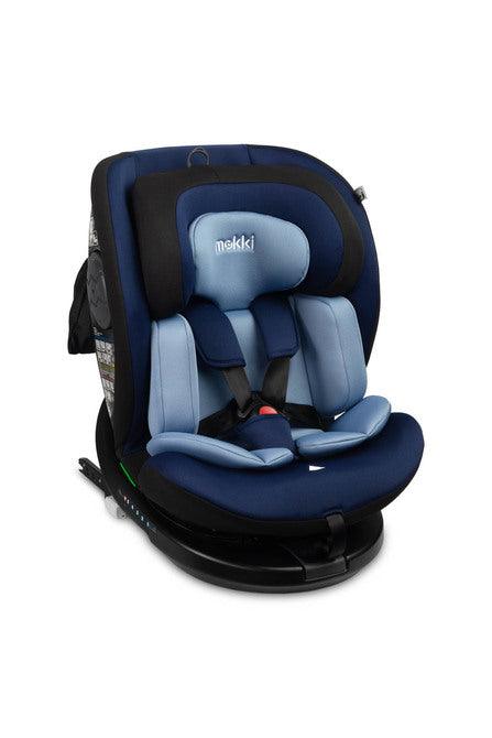 Mokki I-SIZE is a refreshed version of the Caretero car seat. Mokki is intended for children with a height of 40 cm to 150 cm, which means that it can accompany the child from the first moments of life. Mokki meets the i-Size approval standards, guaranteeing the highest standard of travel safety. The seat is equipped with a mechanism that allows the seat to be rotated 360 degrees, which makes placing the child in the seat easier. The ergonomic insert ensures comfort and convenience while traveling.