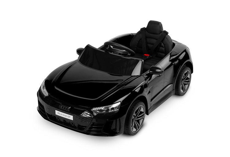 The Audi RS E-Tron GT from Toyz is a unique battery-powered vehicle for children. The design elements of the "adult" model were faithfully reproduced. The V-shaped rear beam of lights, the X-shaped headlamps and the entire body with the dynamic proportions of the GT inspired by sporty dynamics are noteworthy. As befits a real Audi sports car, it has a 4-wheel drive. Comfort and safety of play are ensured by: shock absorbers, EVA foam wheels, eco-leather seat, 3-point belts, slow start and automatic brake.