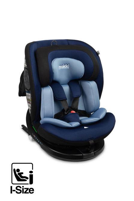 Mokki I-SIZE is a refreshed version of the Caretero car seat. Mokki is intended for children with a height of 40 cm to 150 cm, which means that it can accompany the child from the first moments of life. Mokki meets the i-Size approval standards, guaranteeing the highest standard of travel safety. The seat is equipped with a mechanism that allows the seat to be rotated 360 degrees, which makes placing the child in the seat easier. The ergonomic insert ensures comfort and convenience while traveling.