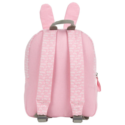 Stay organized & prepared for your child's daily adventures with our kindergarten backpack. With enough space for shoes, sweatshirt, favorite toy & small snacks. Perfect for kindergarten & trips. A cotton backpack with an animal motif is a light backpack for a preschooler or a child starting their adventure with kindergarten. It will accommodate a change of shoes, a sweatshirt, your favorite toy and small snacks and will be the perfect companion during your daily walk to kindergarten and on trips.