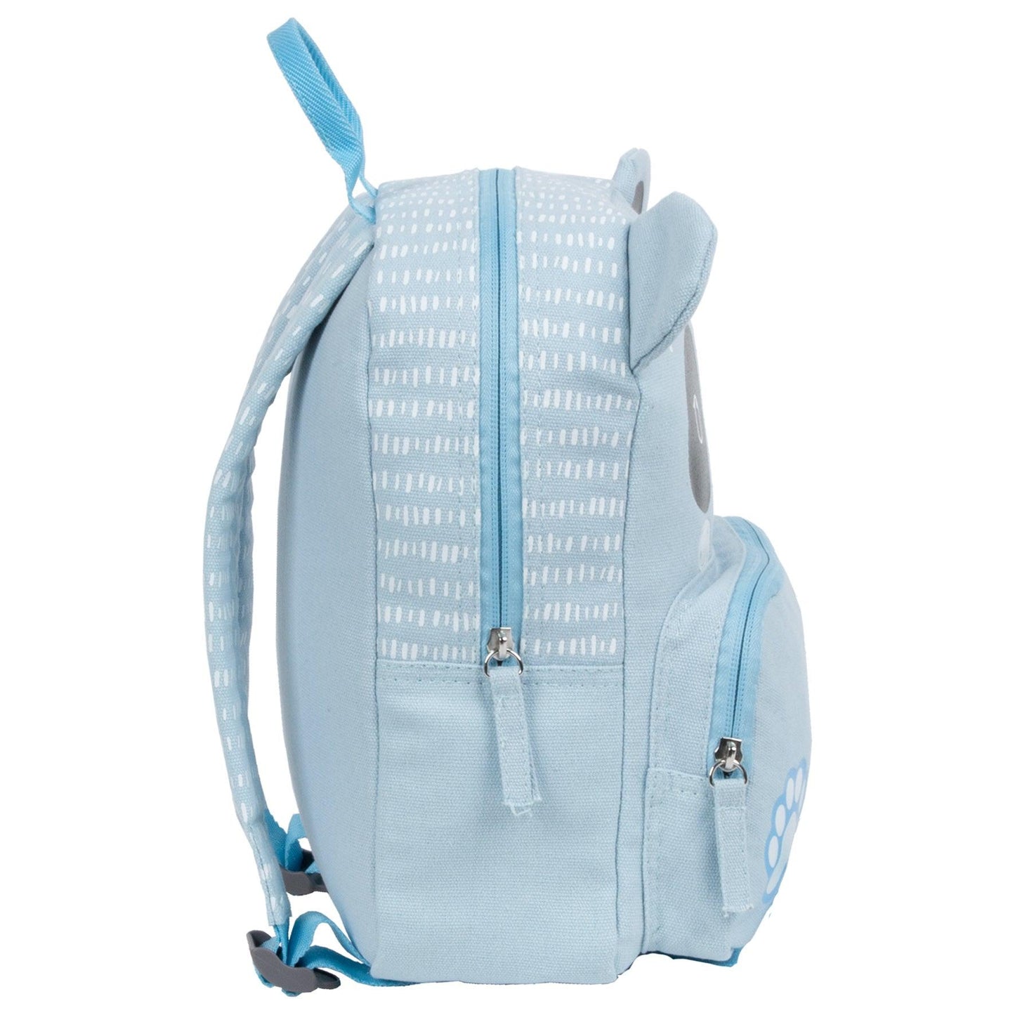 Stay organized & prepared for your child's daily adventures with kindergarten backpack school bag. With enough space for shoes, sweatshirt, favorite toy & small snacks. Perfect for kindergarten & trips. A cotton backpack with an animal motif is a light backpack for a preschooler or a child starting their adventure with kindergarten. It will accommodate a change of shoes, a sweatshirt, your favorite toy and small snacks and will be the perfect companion during your daily walk to kindergarten and on trips.