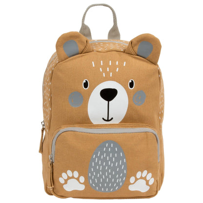 Stay organized & prepared for your child's daily adventures with our kindergarten backpack. With enough space for shoes, sweatshirt, favorite toy & small snacks. Perfect for kindergarten & trips. A cotton backpack with an animal motif is a light backpack for a preschooler or a child starting their adventure with kindergarten. It will accommodate a change of shoes, a sweatshirt, your favorite toy and small snacks and will be the perfect companion during your daily walk to kindergarten and on trips.