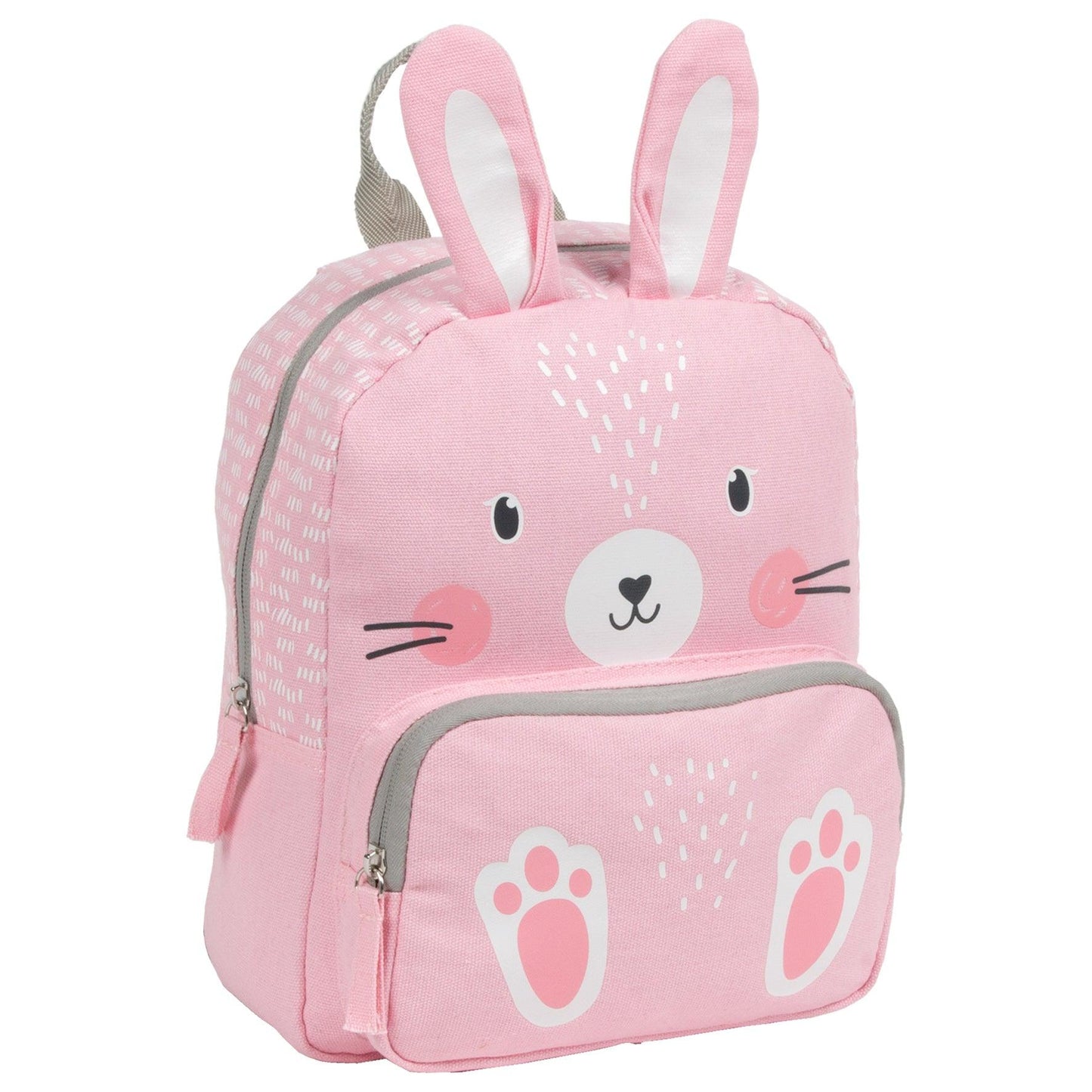 Stay organized & prepared for your child's daily adventures with our kindergarten backpack. With enough space for shoes, sweatshirt, favorite toy & small snacks. Perfect for kindergarten & trips. A cotton backpack with an animal motif is a light backpack for a preschooler or a child starting their adventure with kindergarten. It will accommodate a change of shoes, a sweatshirt, your favorite toy and small snacks and will be the perfect companion during your daily walk to kindergarten and on trips.