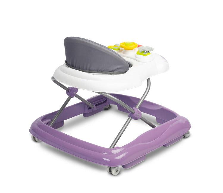 Cario baby walker for bebies & infant kids will awaken little one's love for motoring. children age 6 months to 12 kg. The walker looks like a car. The baby will feel comfortable in it thanks to the soft backrest in the seat. Adjusting the height to the child's height is possible thanks to the special design. Using one button, you can easily adjust the height of the tabletop. A colorful multimedia panel will capture the child's attention and support the baby's proper development.