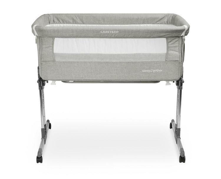 Sleep2gether bedside crib is answer to the growing needs & expectations of parents. Sleep2gether can be used as a standalone crib but it flourishes after removing the front wall. Sleep2gether can be used at the side of an adult bed. Light weight & integrated wheels increase the mobility while the height adjustment mechanism allows for a quick and easy setup. The crib can also be set at an angle to help in putting the baby to sleep and to prevent spitting.