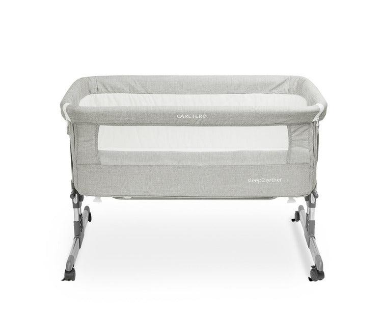 Sleep2gether bedside crib is answer to the growing needs & expectations of parents. Sleep2gether can be used as a standalone crib but it flourishes after removing the front wall. Sleep2gether can be used at the side of an adult bed. Light weight & integrated wheels increase the mobility while the height adjustment mechanism allows for a quick and easy setup. The crib can also be set at an angle to help in putting the baby to sleep and to prevent spitting.