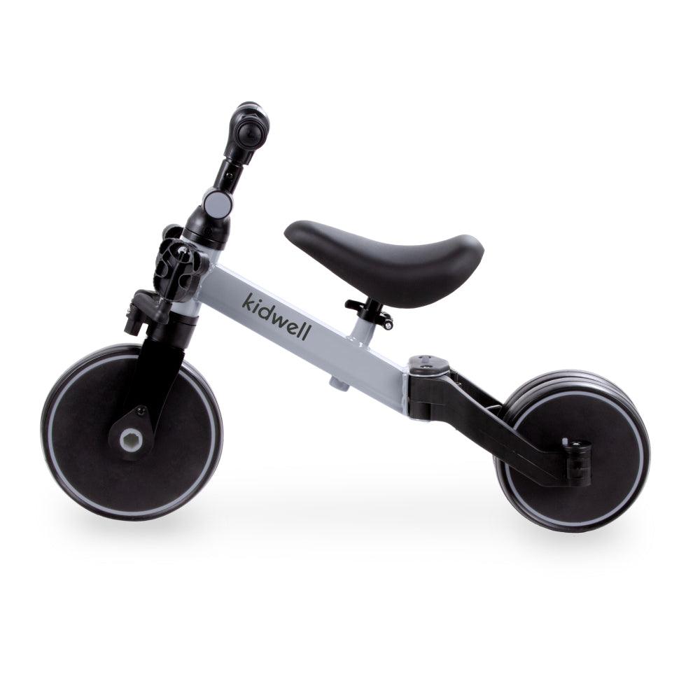 The PICO 3in1 bike is a perfect way for kids to learn how to ride a bike independently. With its ride-on, balance bike, and tricycle features, your child can easily acquire new skills. For more stability, unfold the rear wheels and your child can confidently start their ride by pushing with their legs, improving motor coordination. To learn how to balance on two wheels, simply fold the rear wheels into one wide wheel. And for a tricycle, unfold the rear wheels and attach the pedals.