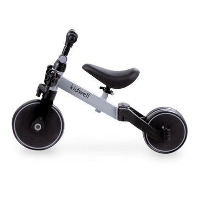 The PICO 3in1 bike is a perfect way for kids to learn how to ride a bike independently. With its ride-on, balance bike, and tricycle features, your child can easily acquire new skills. For more stability, unfold the rear wheels and your child can confidently start their ride by pushing with their legs, improving motor coordination. To learn how to balance on two wheels, simply fold the rear wheels into one wide wheel. And for a tricycle, unfold the rear wheels and attach the pedals.