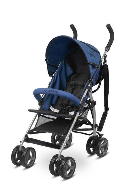 The Alfa stroller is a light (weighs only 5.3 kg!), simple and handy stroller for every budget. Thanks to its low weight, ease of folding and carrying, Alfa is a perfect solution for mobile parents who travel frequently and are looking for a practical alternative to a larger stroller.