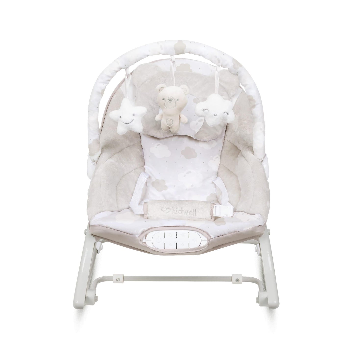 PINO rocker for newborn baby and infant. Pleasant and handy - these are the features of pino rocking chair. It will relax, provide entertainment and lull your child to sleep. Comfortable, modern and, above all, multifunctional. The product is intended for children from the first days of life. The stable frame structure allows for safe use of the rocker? until the child weighs 9 kg.