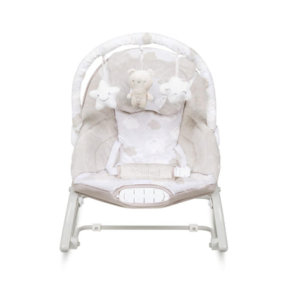 PINO rocker for newborn baby and infant. Pleasant and handy - these are the features of pino rocking chair. It will relax, provide entertainment and lull your child to sleep. Comfortable, modern and, above all, multifunctional. The product is intended for children from the first days of life. The stable frame structure allows for safe use of the rocker? until the child weighs 9 kg.