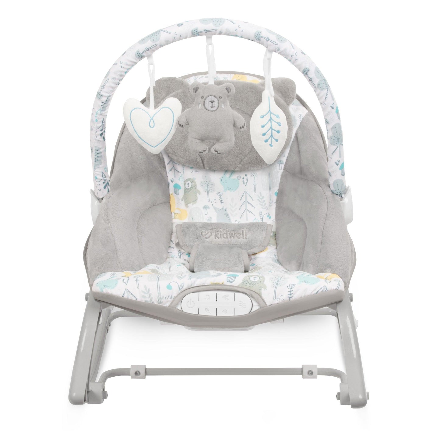PINO rocker for newborn baby and infant. Pleasant and handy - these are the features of pino rocking chair. It will relax, provide entertainment and lull your child to sleep. Comfortable, modern and, above all, multifunctional. The product is intended for children from the first days of life. The stable frame structure allows for safe use of the rocker? until the child weighs 9 kg.