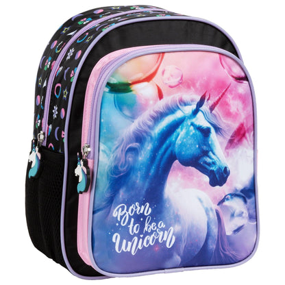 A lightweight, comfortable backpack for the youngest. Effortlessly carry the essentials for your little one. This backpack is perfect for adventures and school days alike, ensuring your child's comfort and organization all day long. The perfect way to make your child's day easier. Keep them organized and comfortable, whether they're at school or out exploring.