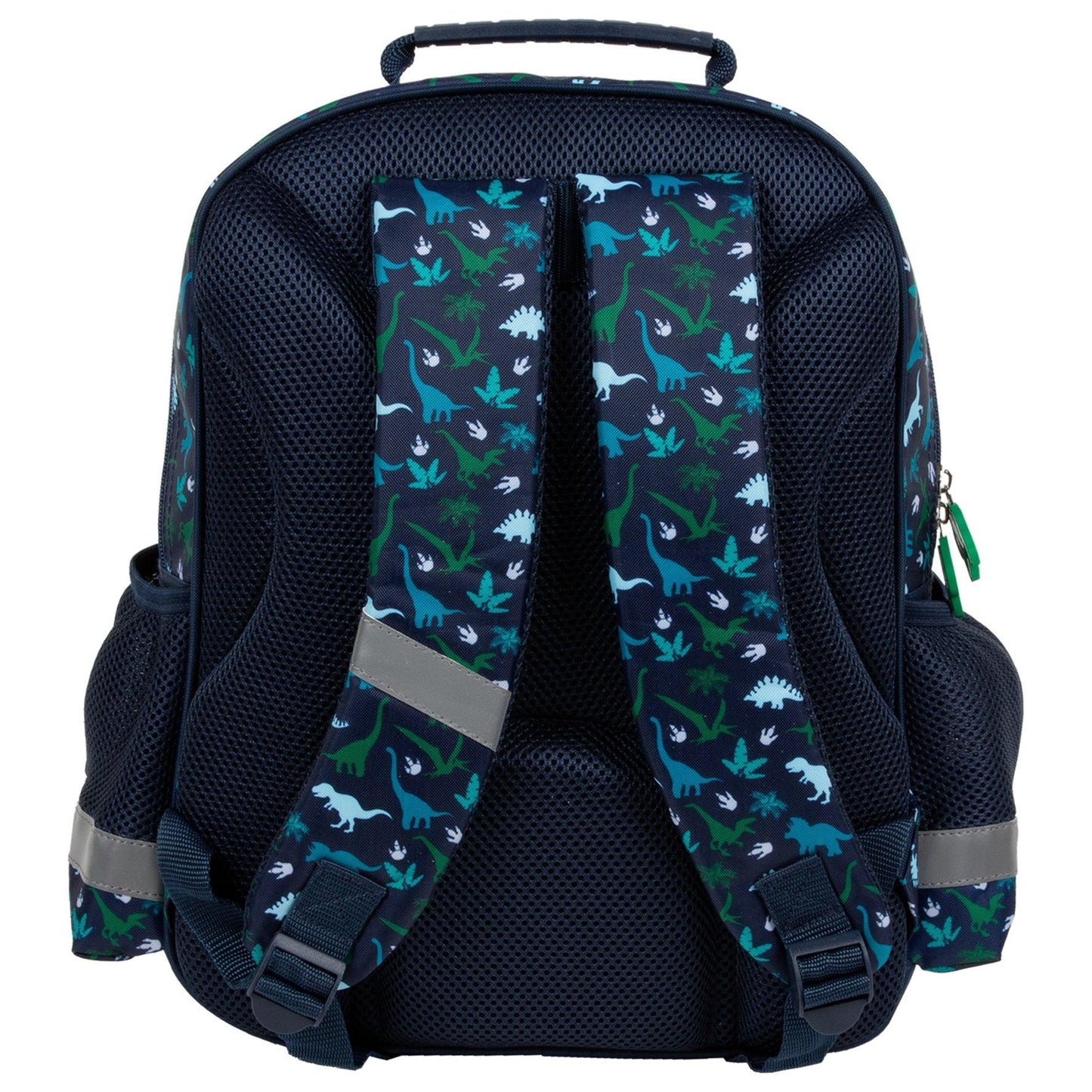 Comfort and functionality combined. This backpack is thoughtfully designed with multiple compartments for all your school essentials. Enjoy comfortable carrying with padded straps and an ergonomic back. And don't worry about safety - reflective tapes are included, along with a reinforced handle and bottom for durability.