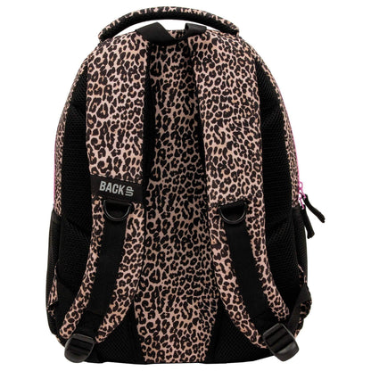 The predatory panther is a symbol of power, courage and majestic beauty. An extremely wild print combined with pink details and furry ears creates a dynamic and at the same time girly BackUP backpack. Unusual and eye-catching, this is a backpack for a girl full of energy and originality, who is not afraid to express her individual style.