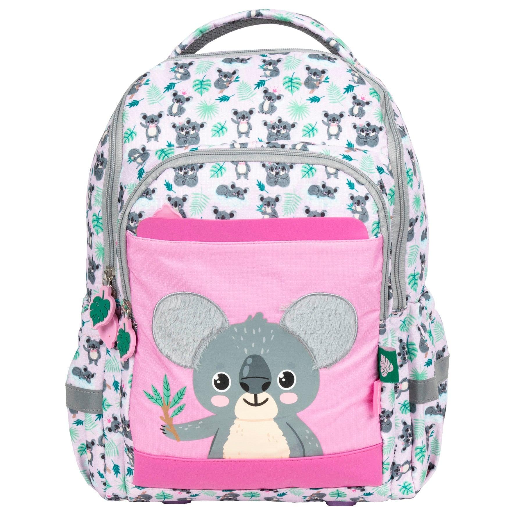 A lightweight and modern school backpack for the youngest primary school students. The backpack has a large and rigid main compartment with a compartment that will help the child keep order inside the backpack. This model also has a front pocket with an organizer and a key tag and a small pocket that can easily accommodate a lunch bag. In addition, the backpack is equipped with high-quality padded shoulder straps and an adjustable chest strap that can be individually adjusted to the child's needs.