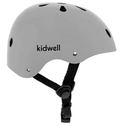 Children protective helmet for bike, roller skate & scooter. Ensure your child safety with the ORIX II helmet. Appearance will encourage children to wear it. Prioritize comfort by equipping your kid with ORIX II helmet. Durable polypropylene shell. Circumference adjustment system with a knob will allow you to better fit the helmet. Adjustable strap with a durable buckle ensures solid & stable use. The straps are made of soft material & do not irritate the child's skin.