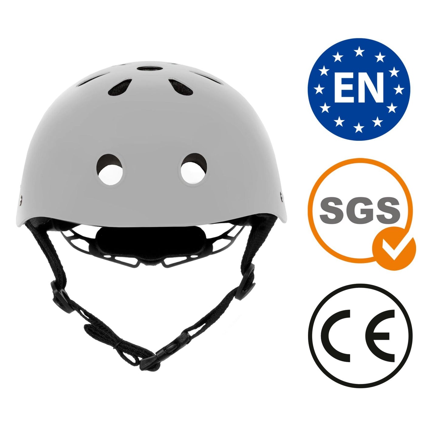 Children protective helmet for bike, roller skate & scooter. Ensure your child safety with the ORIX II helmet. Appearance will encourage children to wear it. Prioritize comfort by equipping your kid with ORIX II helmet. Durable polypropylene shell. Circumference adjustment system with a knob will allow you to better fit the helmet. Adjustable strap with a durable buckle ensures solid & stable use. The straps are made of soft material & do not irritate the child's skin.
