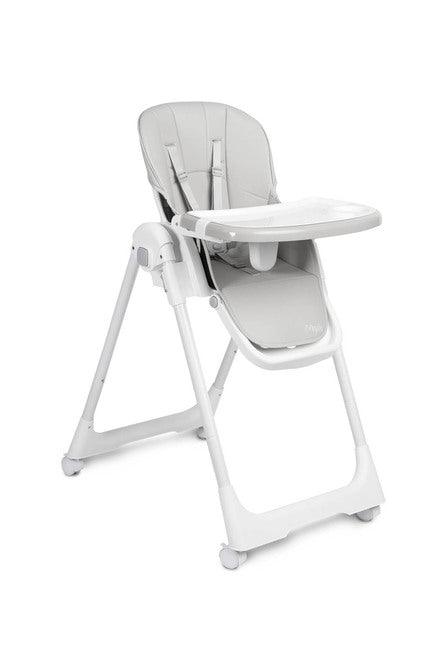 The Megalo foldable feeding & weaning high chair is light & comfortable for baby & infamt kids. Thanks to the ability to fold to a small size are the strong points of the product. A spacious seat with an adjustable tray and seat belts ensure that your baby can eat comfortably. The seat is covered with eco-leather upholstery, which is easy to remove and clean. The adjustable height of the chair allows you to choose the optimal setting depending on your needs.