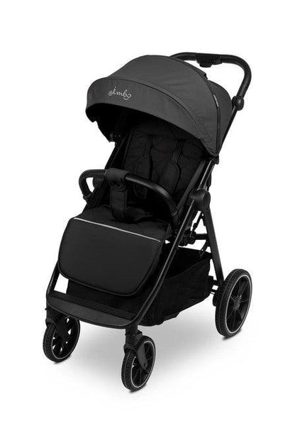 The jimbo stroller is a solid city stroller that every parent will like. It is designed to last for the entire duration of the stroller. It can be used to transport children from 6 months to 22 kg (approx 4 years). Large & amortized wheels make it easy to overcome any urban unevenness. They are made of foam and do not need to be inflated. Jimbo ensures high comfort when walking with your child. It has a comfortable seat with an adjustable footrest & a 4-step adjustment of the backrest inclination.