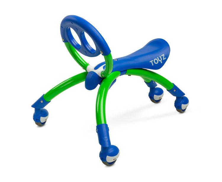 Beetle 2in1 is a push-walker and a ride-on vehicle that combines practical minimalism with loads of fun. It can aid walk-learning activities from 9 months. Its vivid colors an unique shape arouse curiosity in childrens minds and hearts, while the ease of manoeuvring is something that no other toy offers.