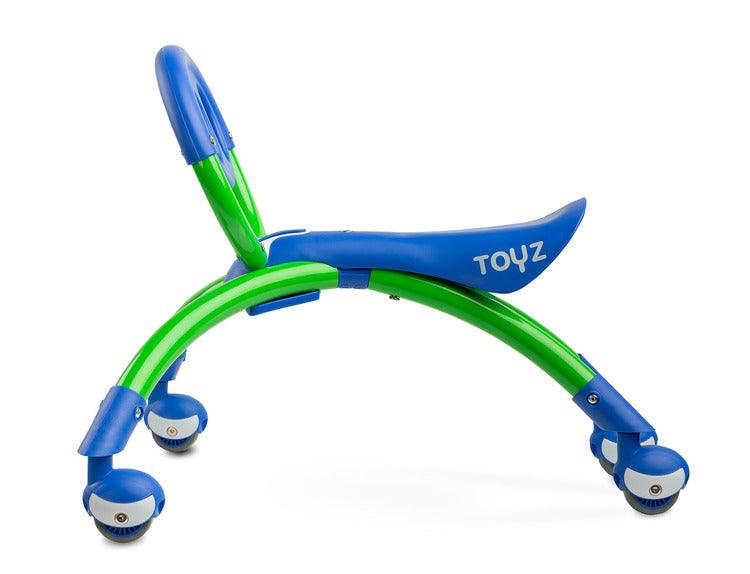 Beetle 2in1 is a push-walker and a ride-on vehicle that combines practical minimalism with loads of fun. It can aid walk-learning activities from 9 months. Its vivid colors an unique shape arouse curiosity in childrens minds and hearts, while the ease of manoeuvring is something that no other toy offers.