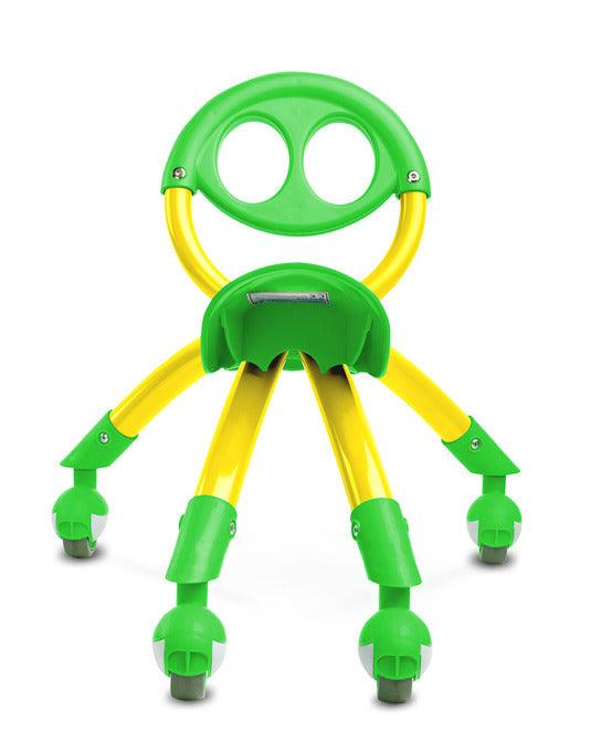 Beetle 2in1 is a push-walker and a ride-on vehicle that combines practical minimalism with loads of fun. It can aid walk-learning activities from 9 months. Its vivid colors an unique shape arouse curiosity in childrens minds and hearts, while the ease of manoeuvring is something that no other toy offers.