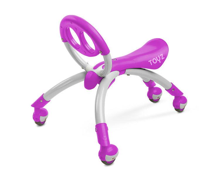Beetle 2in1 is a push-walker and a ride-on vehicle that combines practical minimalism with loads of fun. It can aid walk-learning activities from 9 months. Its vivid colors an unique shape arouse curiosity in childrens minds and hearts, while the ease of manoeuvring is something that no other toy offers.