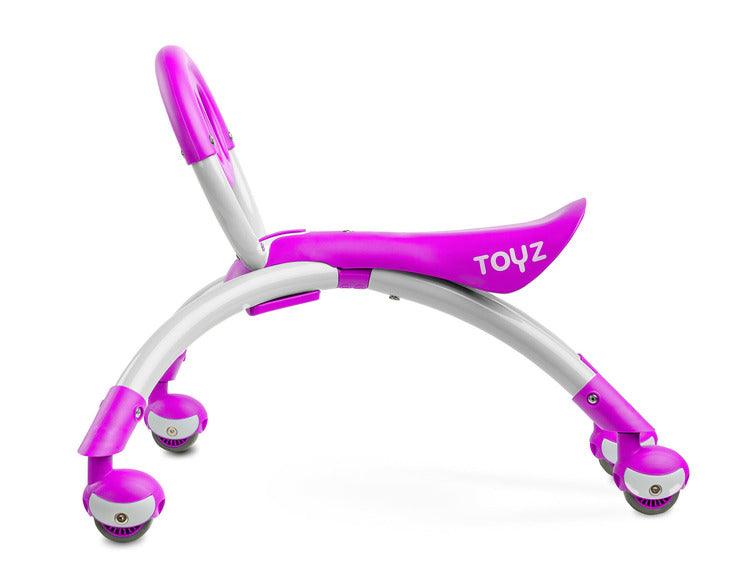 Beetle 2in1 is a push-walker and a ride-on vehicle that combines practical minimalism with loads of fun. It can aid walk-learning activities from 9 months. Its vivid colors an unique shape arouse curiosity in childrens minds and hearts, while the ease of manoeuvring is something that no other toy offers.
