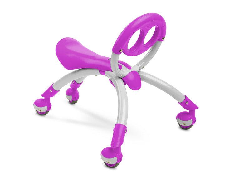 Beetle 2in1 is a push-walker and a ride-on vehicle that combines practical minimalism with loads of fun. It can aid walk-learning activities from 9 months. Its vivid colors an unique shape arouse curiosity in childrens minds and hearts, while the ease of manoeuvring is something that no other toy offers.