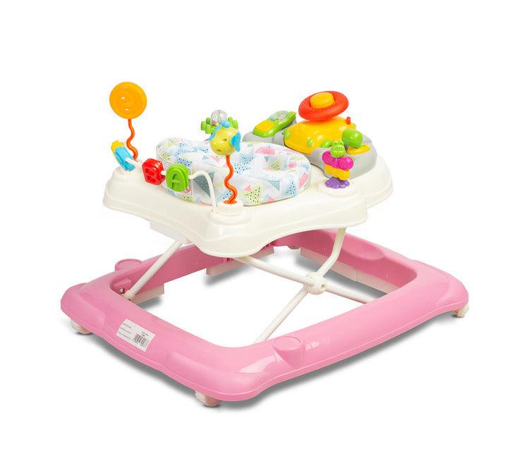 Stepp is designed to enhance and develop the child's motorical abilities, while delivering loads of fun. Stepp is equipped with a whole set of activity toys that can be easily accessed from the 360° rotating seat. Educational panel rattles, lights, melodies, squeakers and movable objects.