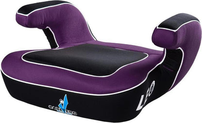Caretero Leo is a booster car seat made for children aged 4 to 11. It can be installed in any car equipped with 3-point seat belts. Durable, lightweight construction provides your child with comfort and safety. Very easy to install and keep clean. The most important features:car seat for children weighing 15-36 kg (groups II,III), fits into any car equipped with 3-point seat belts, lightweight and easy to carry, ergonomic armrests, spacious seat, removable upholstery, modern design.