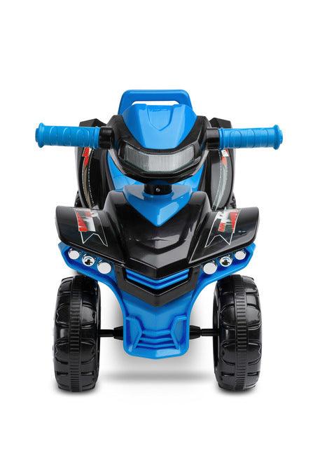 The MiniRaptor ride-on quad will helps in learning to walk and gives a lot of fun while doing it. All that thanks to the lights, buttons, melodies and sounds every little tike loves them.