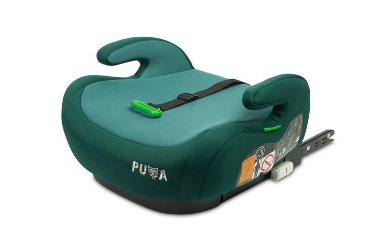 Puma I-SIZE is a classic booster seat in a new version. Equipped with ISOFIX hooks, it ensures driving safety and easy installation in the car. The spacious, comfortable seat and ergonomic armrests make the journey really pleasant. The most fashionable colors of the upholstery and the high quality of the materials used guarantee high satisfaction of the young passenger.