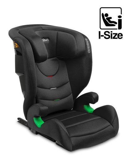Nimbus car seat is an i-Size seat designed for older children with a height of 100 to 150 cm (corresponding to the age of approx. 4 to 12 years). It is mounted with car seat belts and IsoFix to ensure a safe journey for children, and the gently tilting backrest allows for optimal installation in various vehicles. A comfortable journey is guaranteed by the 11-step headrest adjustment and 2-step seat tilt adjustment. Nimbus allows you to detach the backrest, so you can also use it as a booster.
